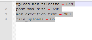 file exceeds maximum upload size for site